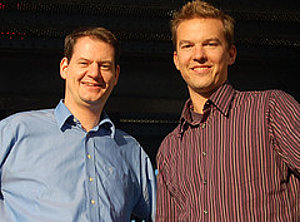 Sarik Weber (links) und Nils Weitemeyer