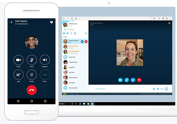 Skype (Bild: Microsoft)