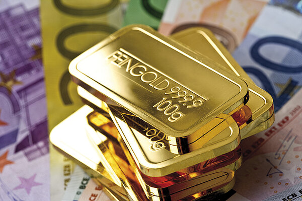 Richtig investieren in Edelmetalle 100g Gold Stücke