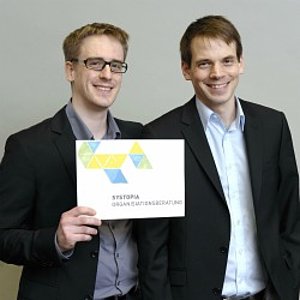 Das Systopia-Team: Fabian Schuttenberg und Martin Peth