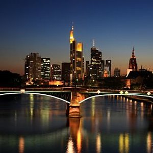 In Frankfurts Hochäusern lassen sich auch immer mehr Start-ups nieder. (Bild: Jeremy Edwards, iStockphoto)