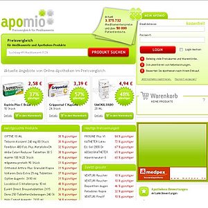 apomio - Preisvergleich für Medikamente.