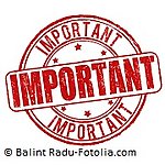 Stempel Important