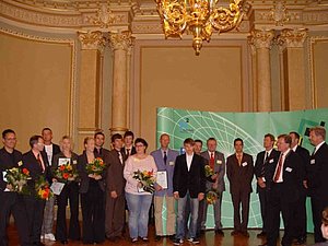So sehen Sieger aus - die Gewinner der ersten Phase des Businessplan Wettbewerbs Sachsen-Anhalt,