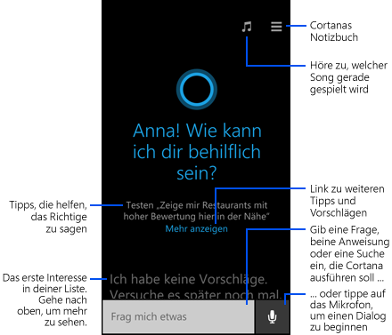 Cortana (Bild: Microsoft)